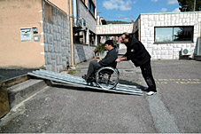 scivoli economici per disabili