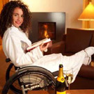 accappatoio per disabili