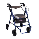 deambulatore trasfrmabile in carrozzina