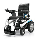 carrozzina elettrica basculante