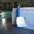 sollevatore per piscine fuori terra