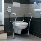 rialzo per wc regolabile