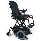 carrozzina elettrica verticalizzante