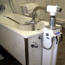 Sollevatore mobile per piscina