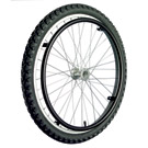 ruota fuoristrada per carrozzina