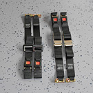 kit cinghie ancoraggi carrozzina