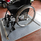 ancoraggi ritenuta carrozzina