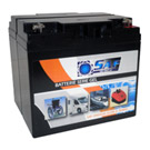 batterier al gel per scooter e carrozzine