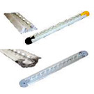 bianri in alluminio per ancoraggi carrozzina