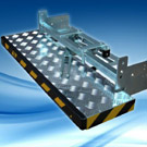 Gradino meccanico per furgoni