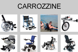 carrozzine per disabili e anziani